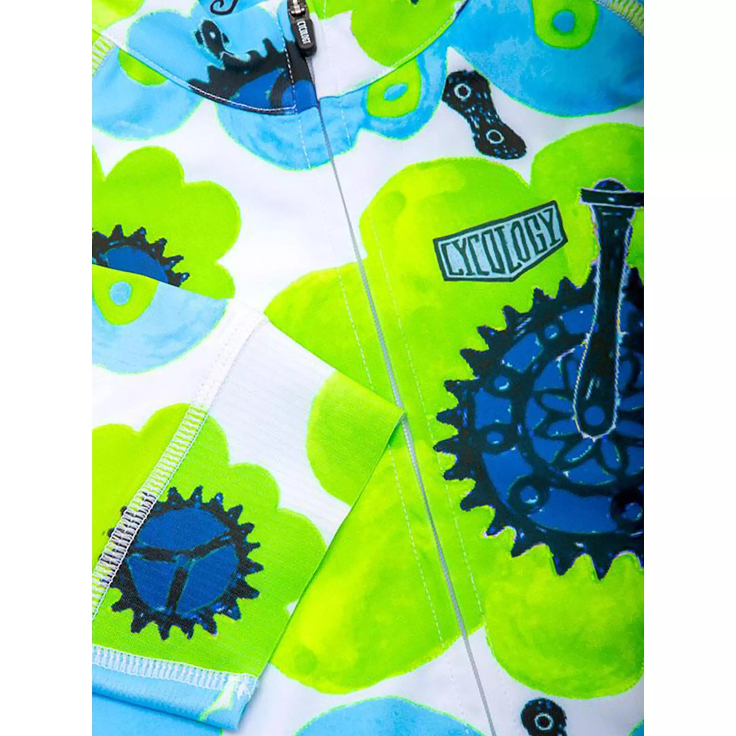 CYCOLOGY PEDAL FLOWER WOMEN'S JERSEY 3 CYCOLOGY PEDAL FLOWER WOMEN'S JERSEY - Image 3