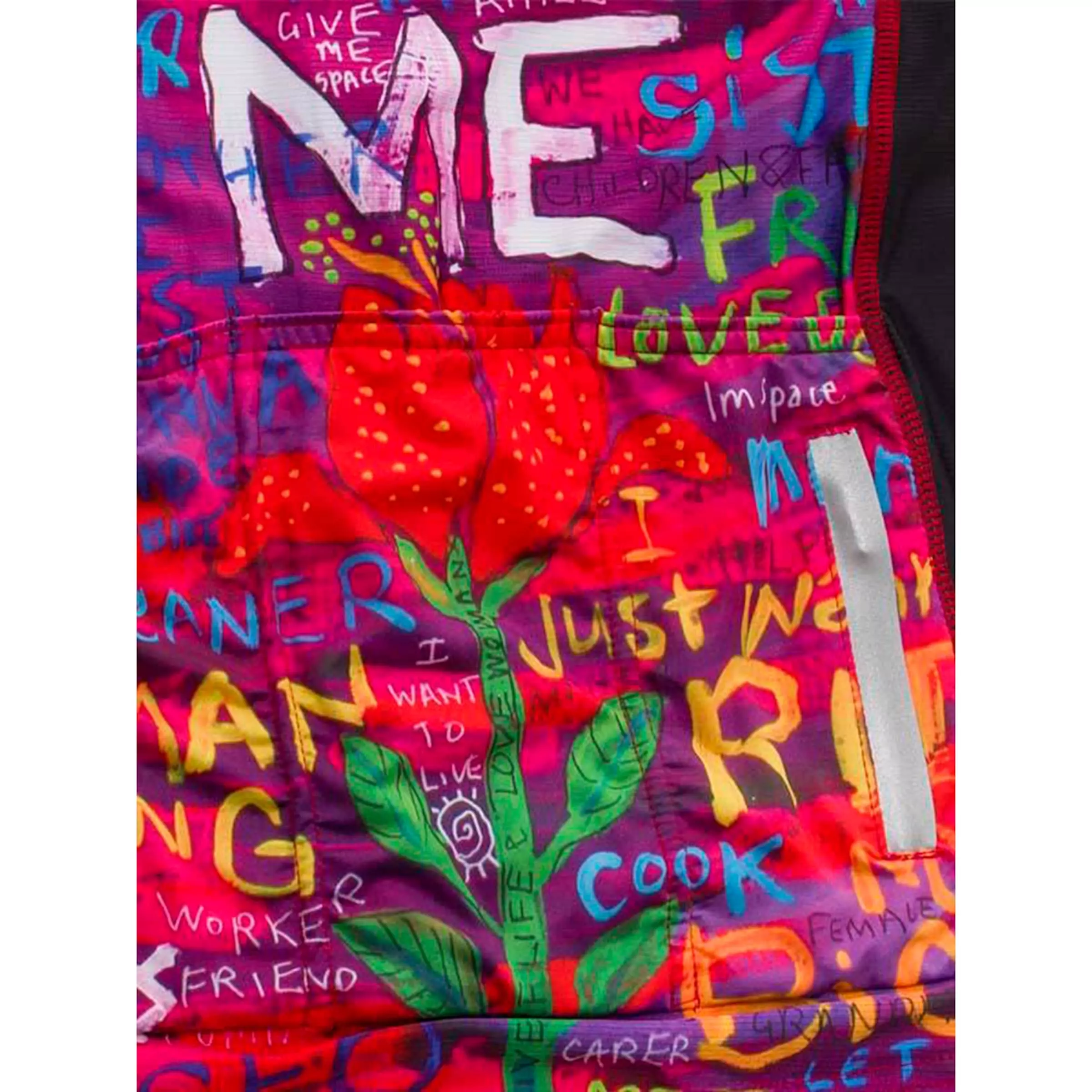 CYCOLOGY SEE ME WOMEN'S CYCLING JERSEY 4 CYCOLOGY SEE ME WOMEN'S CYCLING JERSEY - Image 4