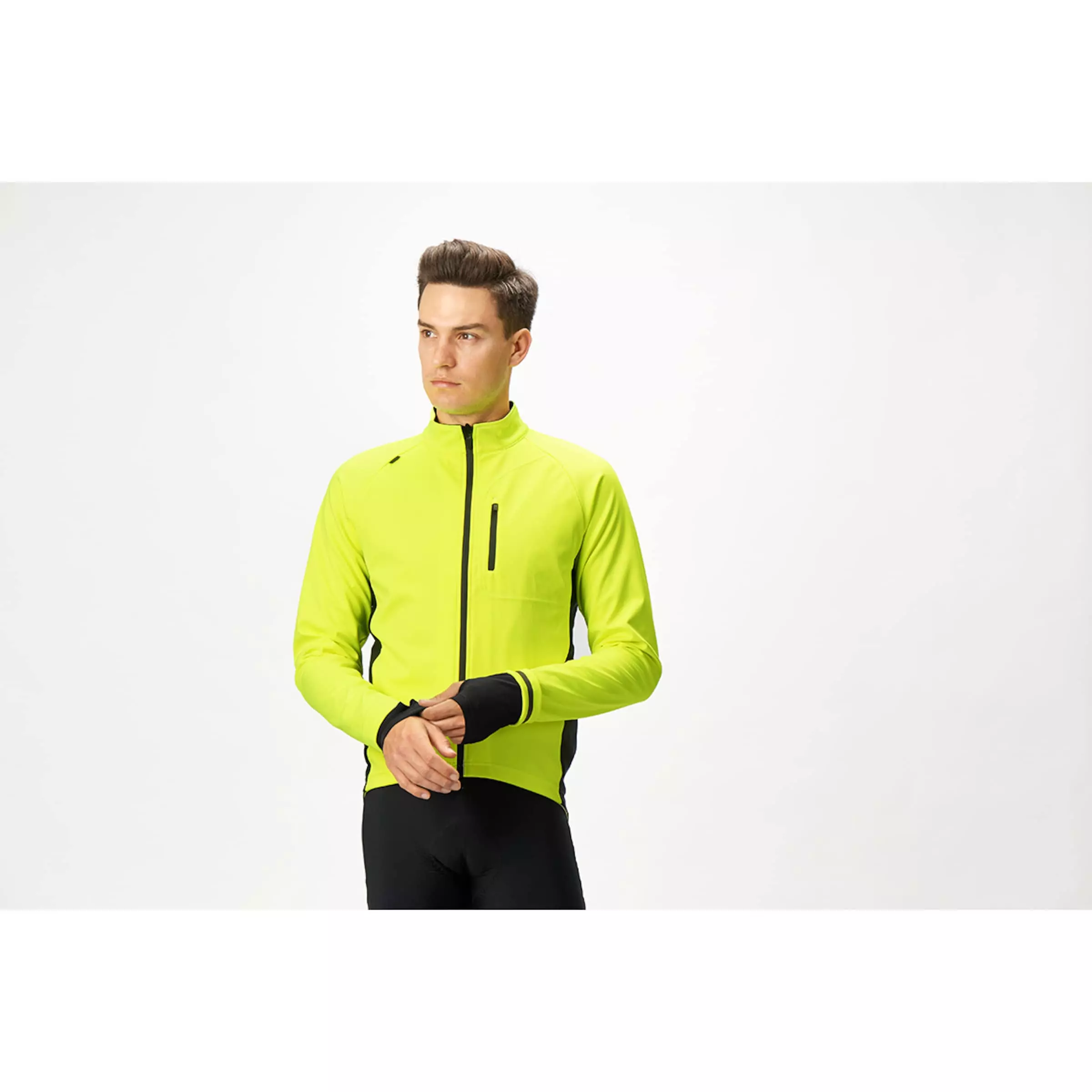 ROSE FLUO Thermo Wind Jacket For Cycling 5 ROSE FLUO Thermo Wind Jacket For Cycling - Image 5