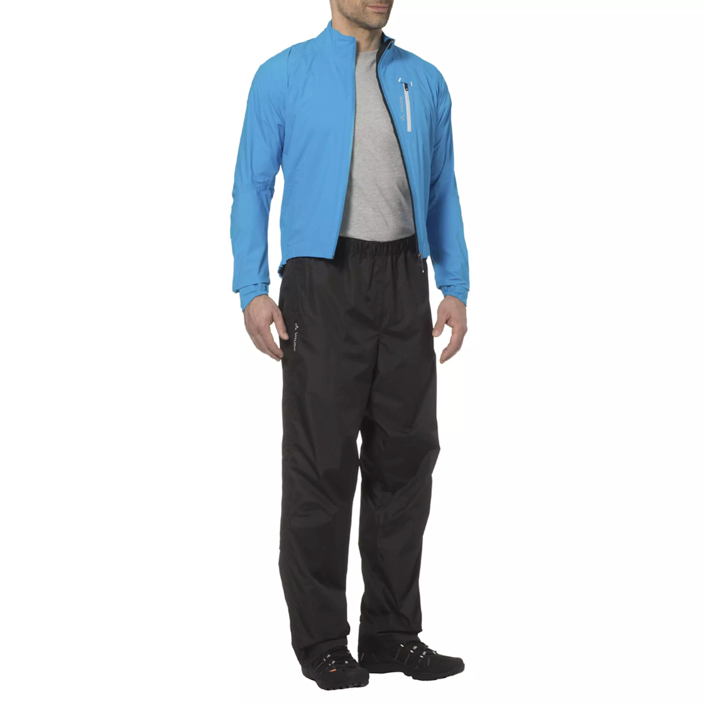 VAUDE MEN'S FLUID FULL-ZIP PANTS II Rain Trousers 6 VAUDE MEN'S FLUID FULL-ZIP PANTS II Rain Trousers - Image 6
