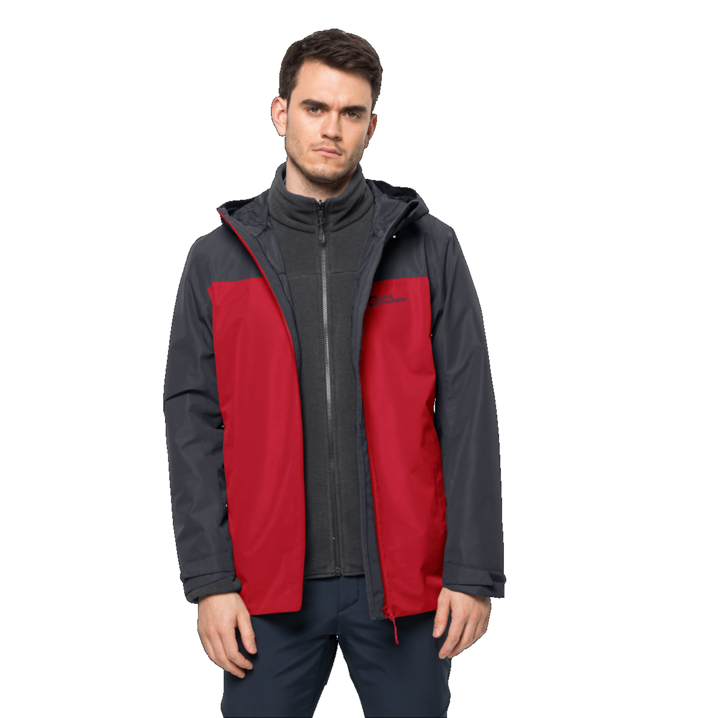 Jack Wolfskin TAUBENBERG 3IN1 JKT M Waterproof Jacket 3 Jack Wolfskin TAUBENBERG 3IN1 JKT M Waterproof Jacket - Image 3