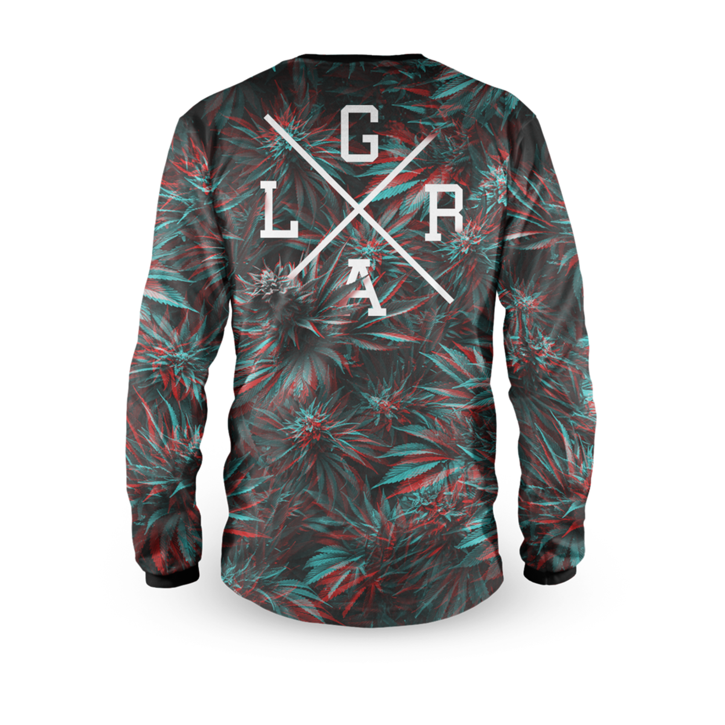 Loose Riders PURPLE HAZE Long Sleeve Cycling Shirt 2 Loose Riders PURPLE HAZE Long Sleeve Cycling Shirt - Image 2