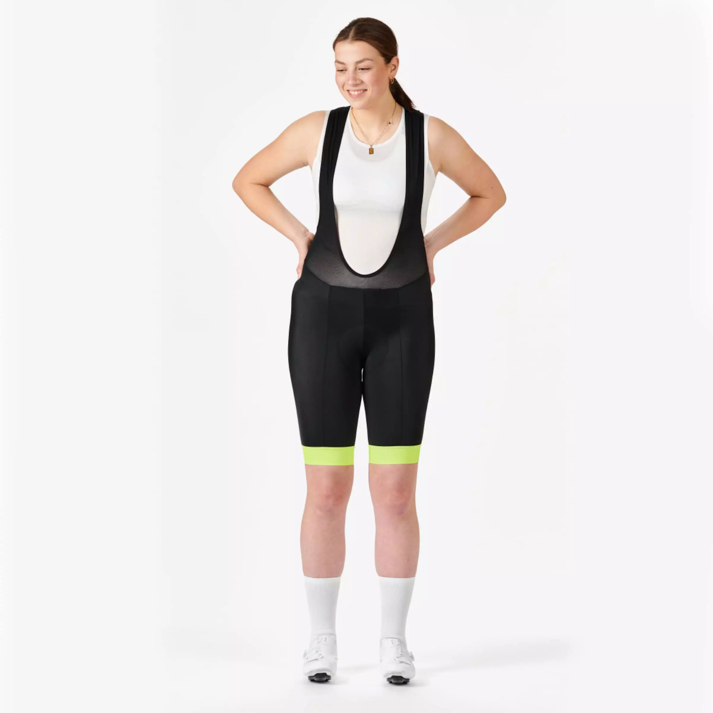 ROSE CORE FLUO Bib II W Women’s Bib Shorts 3 ROSE CORE FLUO Bib II W Women’s Bib Shorts - Image 3