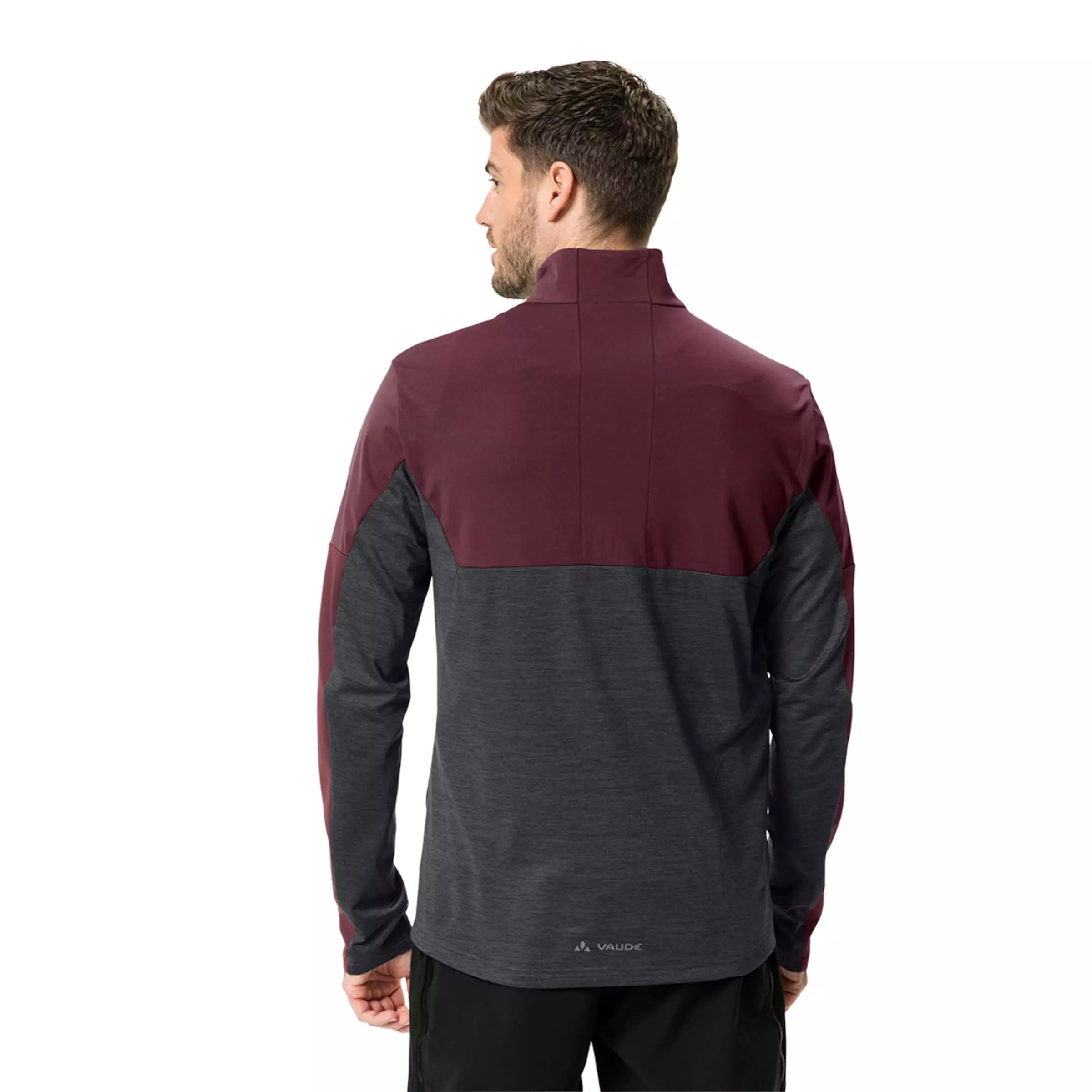 VAUDE MEN'S ALL YEAR MOAB FZ T-SHIRT Winter Jersey 4 VAUDE MEN'S ALL YEAR MOAB FZ T-SHIRT Winter Jersey - Image 4