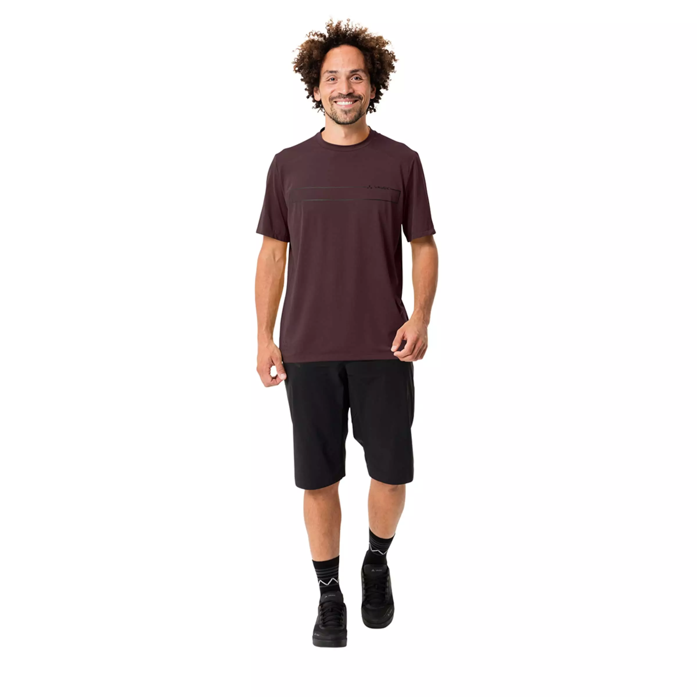 VAUDE MEN'S QIMSA LOGO SHIRT Short Sleeve MTB Shirt 5 VAUDE MEN'S QIMSA LOGO SHIRT Short Sleeve MTB Shirt - Image 5