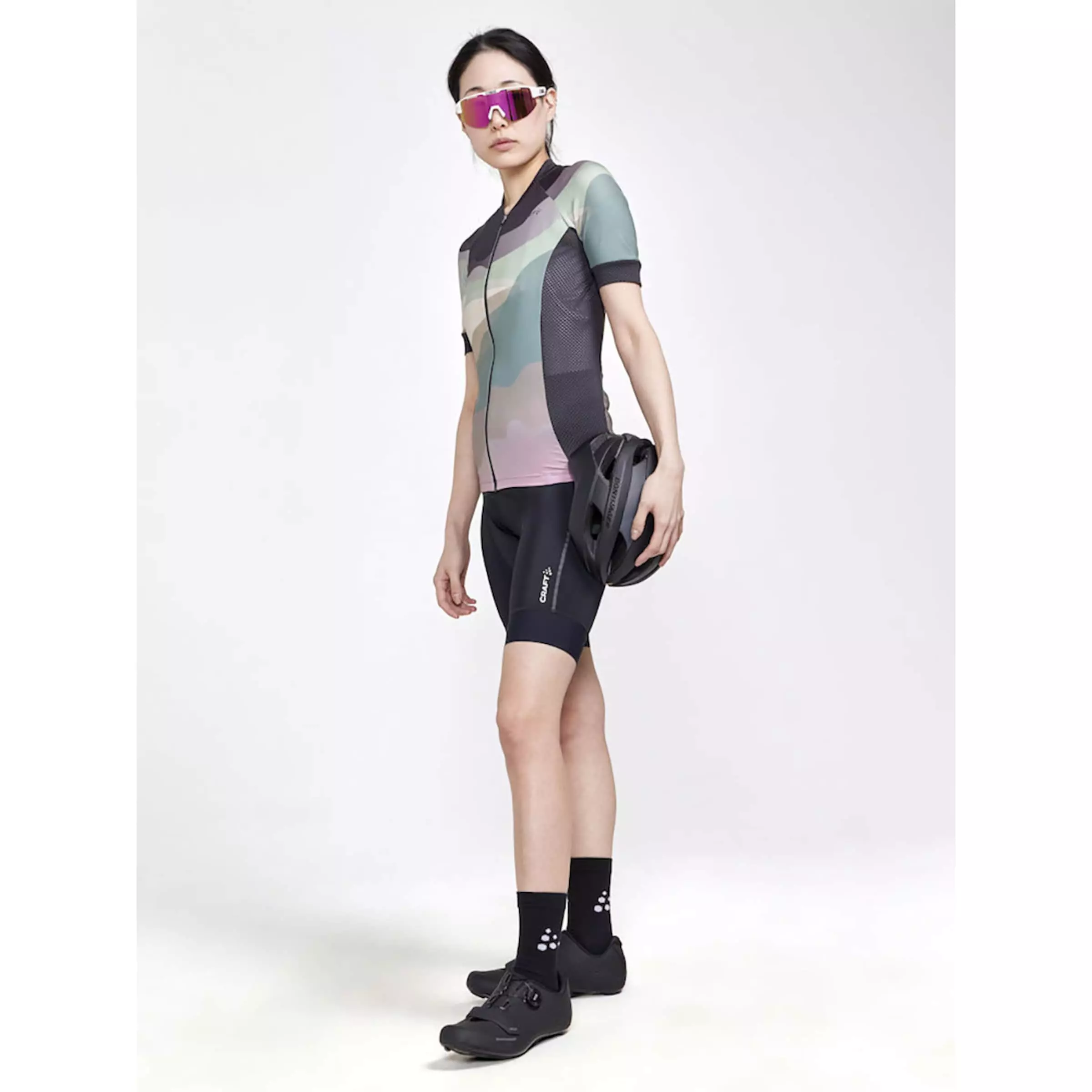 CRAFT ADV ENDUR GRAPHIC JERSEY W Women's Short-Sleeved Cycling Jersey 4 CRAFT ADV ENDUR GRAPHIC JERSEY W Women's Short-Sleeved Cycling Jersey - Image 4