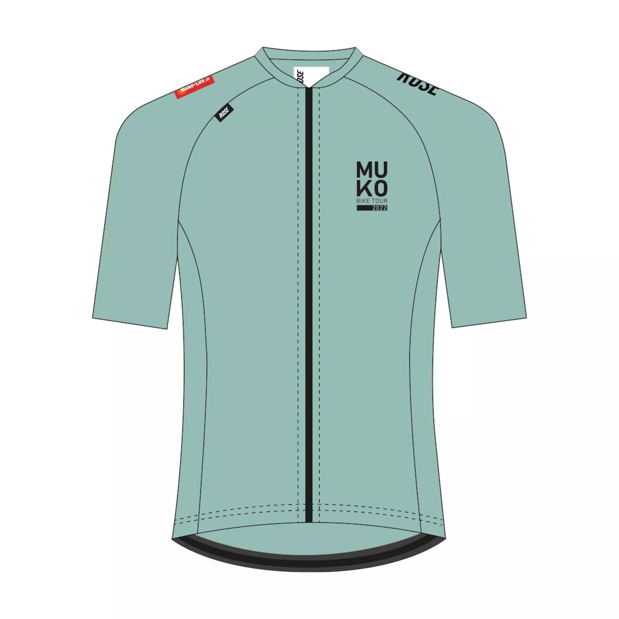 ROSE 2022 MUKO BIKE TOUR Cycling Jersey 1 ROSE 2022 MUKO BIKE TOUR Cycling Jersey