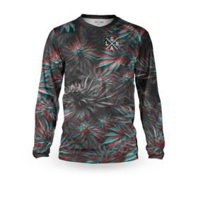 Loose Riders PURPLE HAZE Long Sleeve Cycling Shirt 4 Loose Riders PURPLE HAZE Long Sleeve Cycling Shirt - Image 4