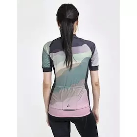 CRAFT ADV ENDUR GRAPHIC JERSEY W Women's Short-Sleeved Cycling Jersey 9 CRAFT ADV ENDUR GRAPHIC JERSEY W Women's Short-Sleeved Cycling Jersey - Image 9