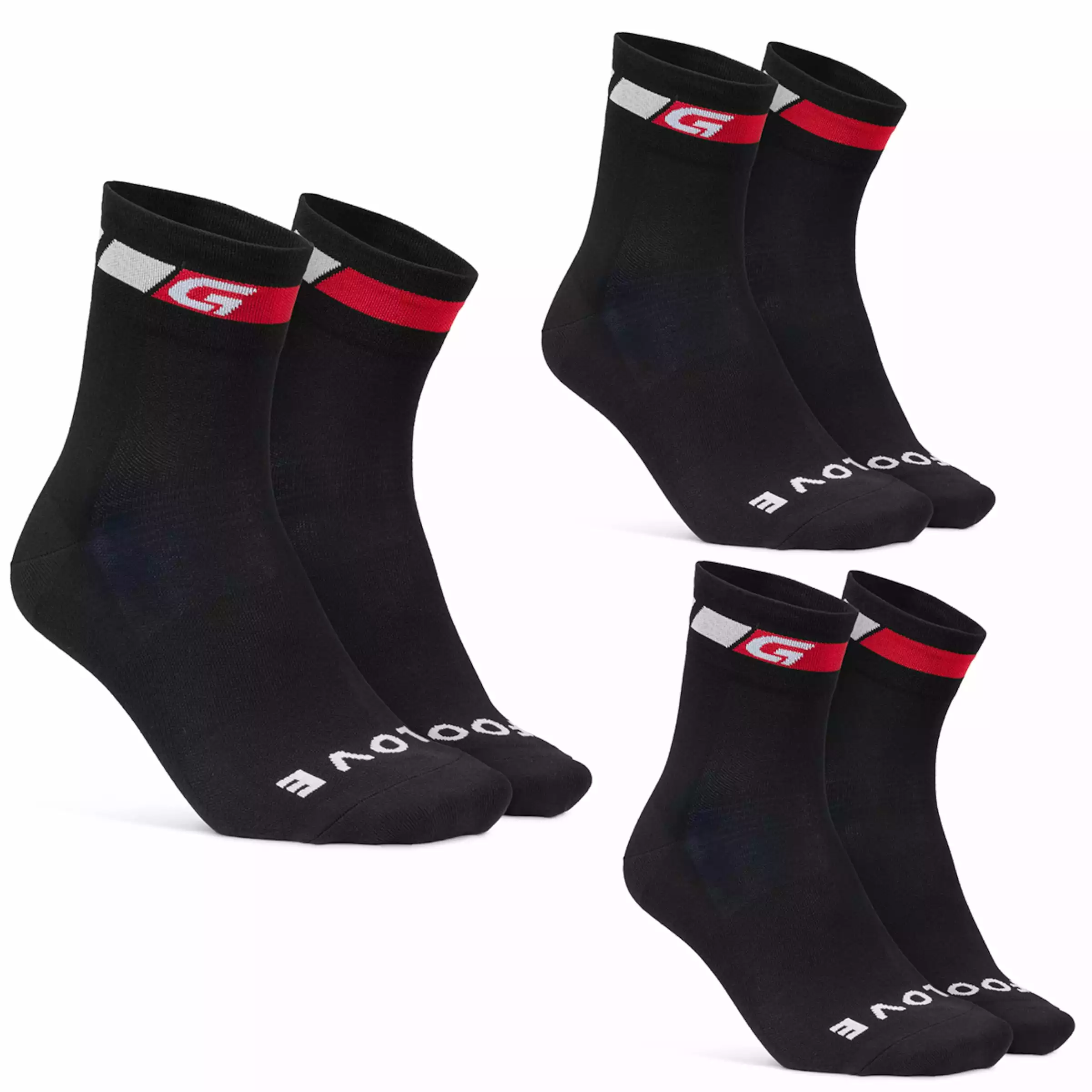 GripGrab 3PACK CLASSIC REGULAR CUT Socks 1 GripGrab 3PACK CLASSIC REGULAR CUT Socks