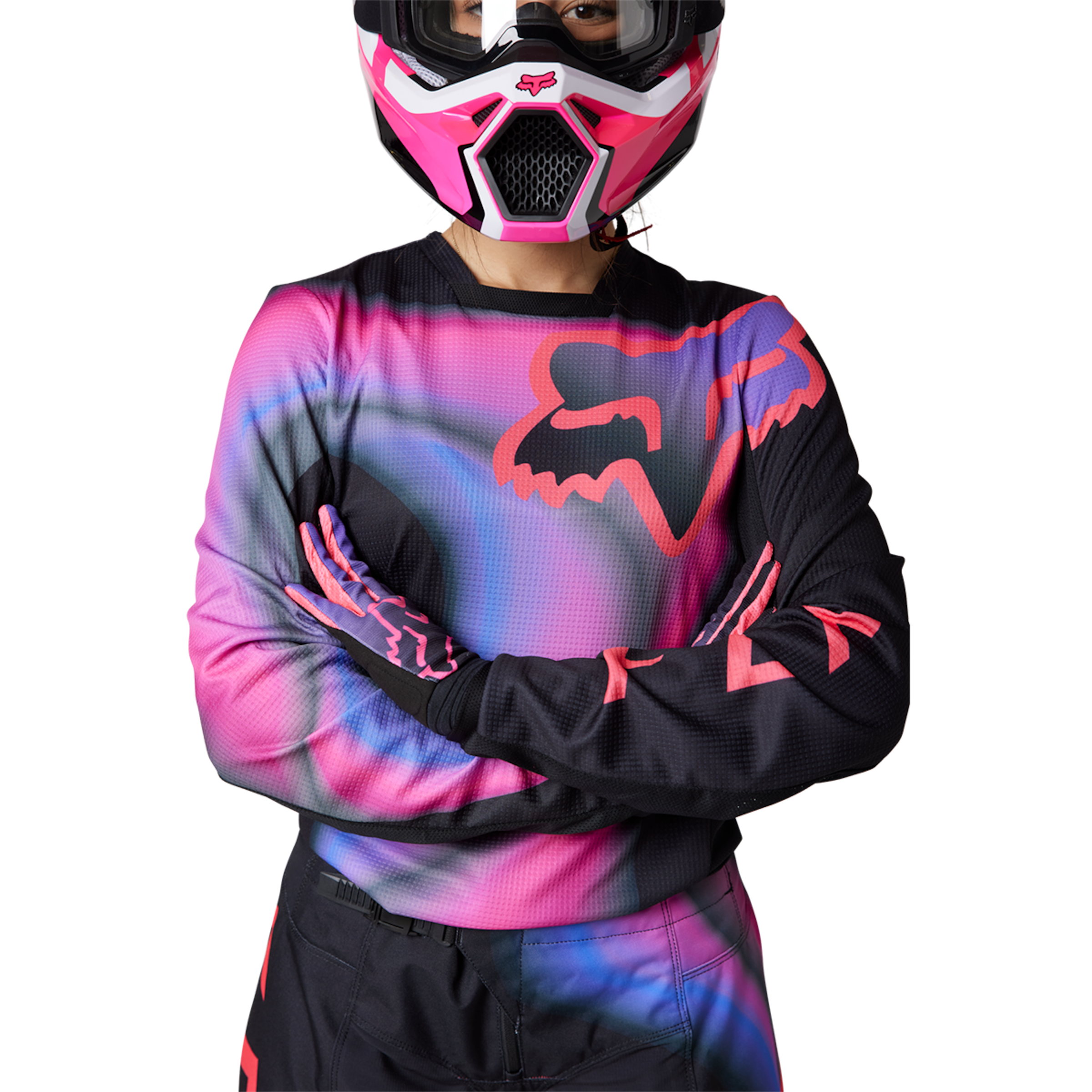 FOX WOMENS 180 TOXSYK JERSEY Women's Long Sleeve MTB Bike Shirt 4 FOX WOMENS 180 TOXSYK JERSEY Women's Long Sleeve MTB Bike Shirt - Image 4