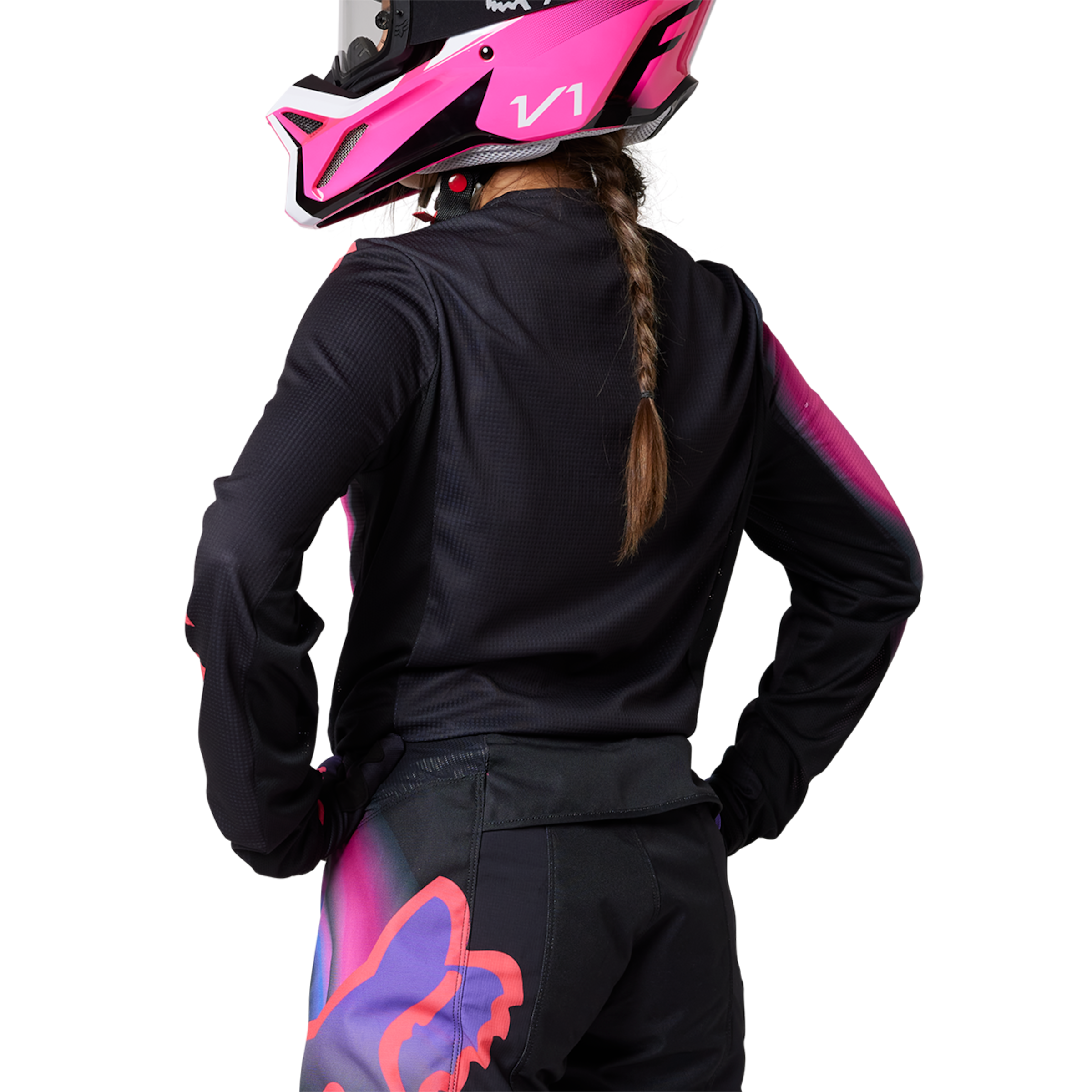 FOX WOMENS 180 TOXSYK JERSEY Women's Long Sleeve MTB Bike Shirt 3 FOX WOMENS 180 TOXSYK JERSEY Women's Long Sleeve MTB Bike Shirt - Image 3