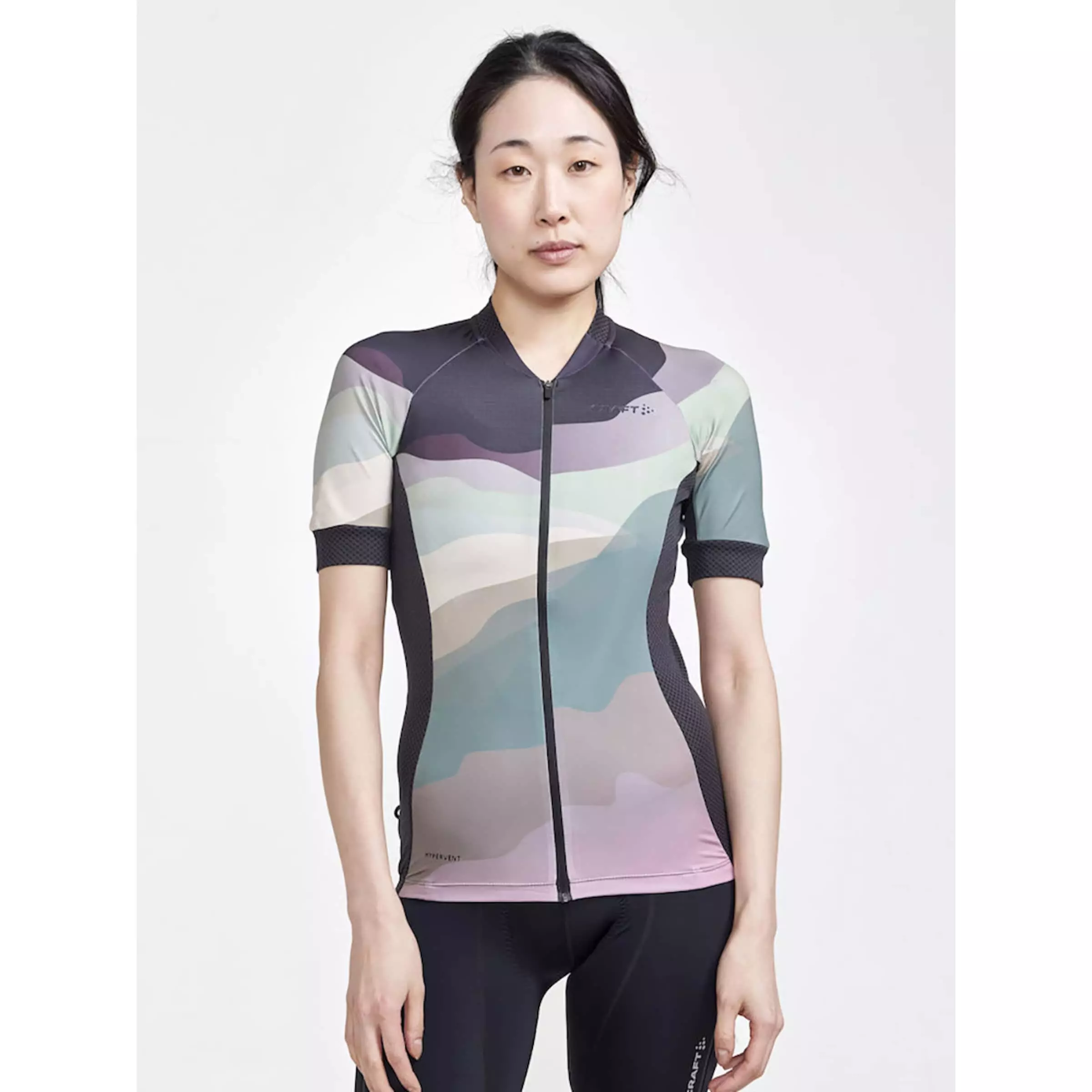 CRAFT ADV ENDUR GRAPHIC JERSEY W Women's Short-Sleeved Cycling Jersey 2 CRAFT ADV ENDUR GRAPHIC JERSEY W Women's Short-Sleeved Cycling Jersey - Image 2