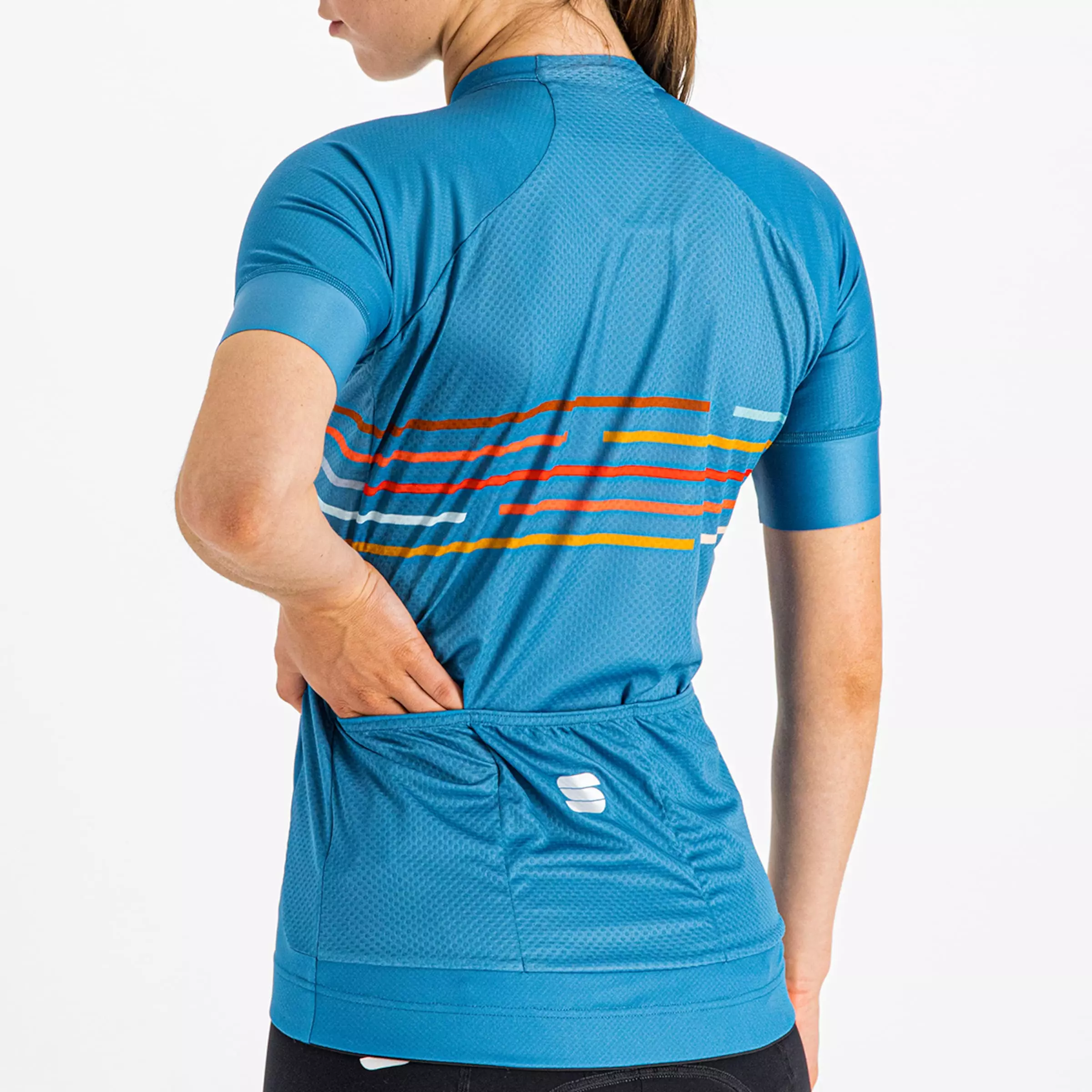 Sportful VÉLODROME W SHORT SLEEVE JERSEY Women's Cycling Jersey 4 Sportful VÉLODROME W SHORT SLEEVE JERSEY Women's Cycling Jersey - Image 4