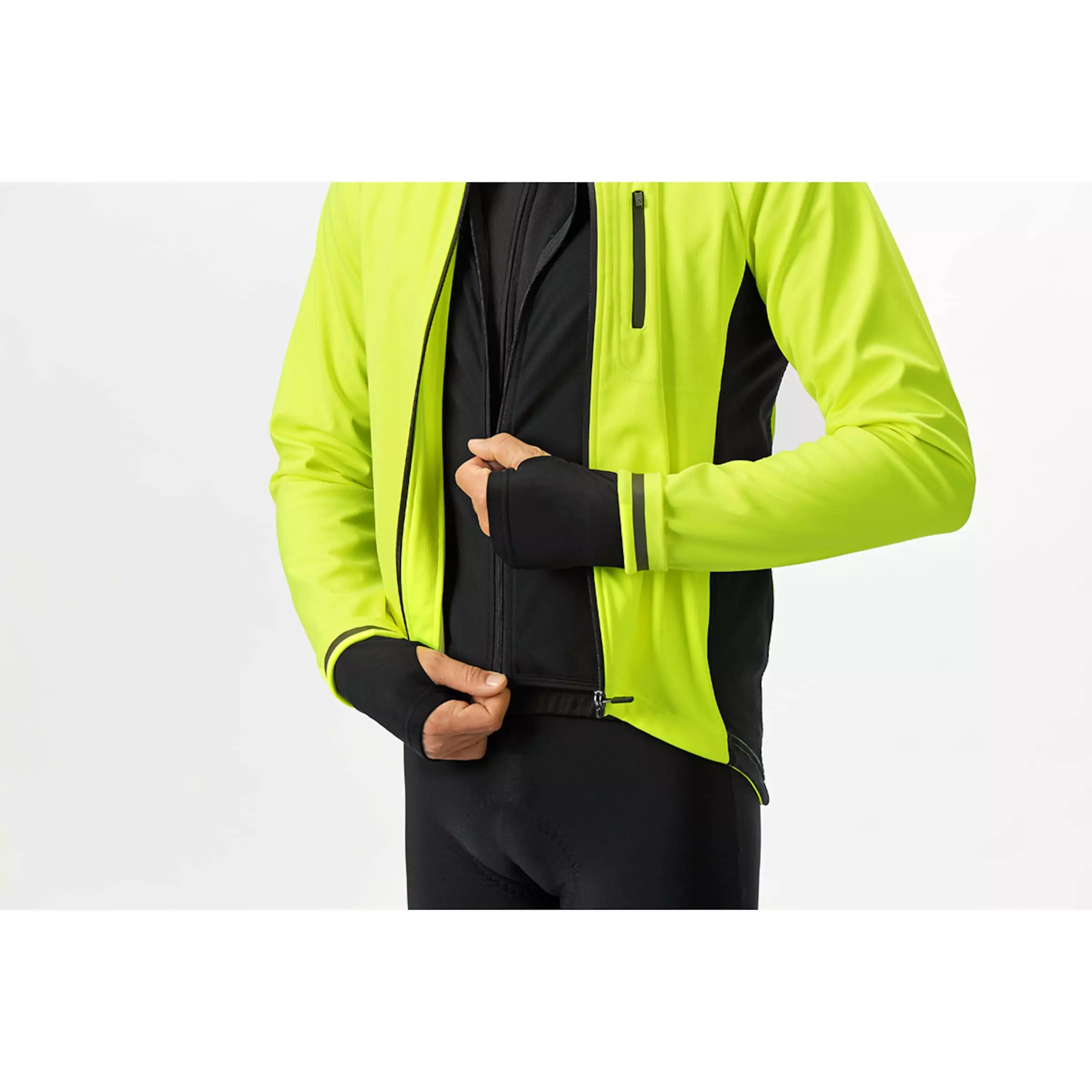 ROSE FLUO Thermo Wind Jacket For Cycling 6 ROSE FLUO Thermo Wind Jacket For Cycling - Image 6