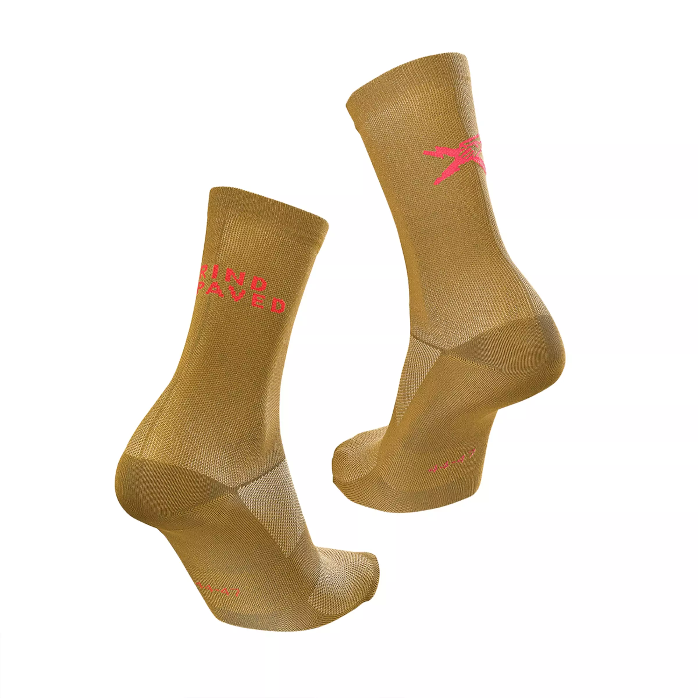 ROSE UNPAVED Socks Gravel Cycling Socks 2 ROSE UNPAVED Socks Gravel Cycling Socks - Image 2