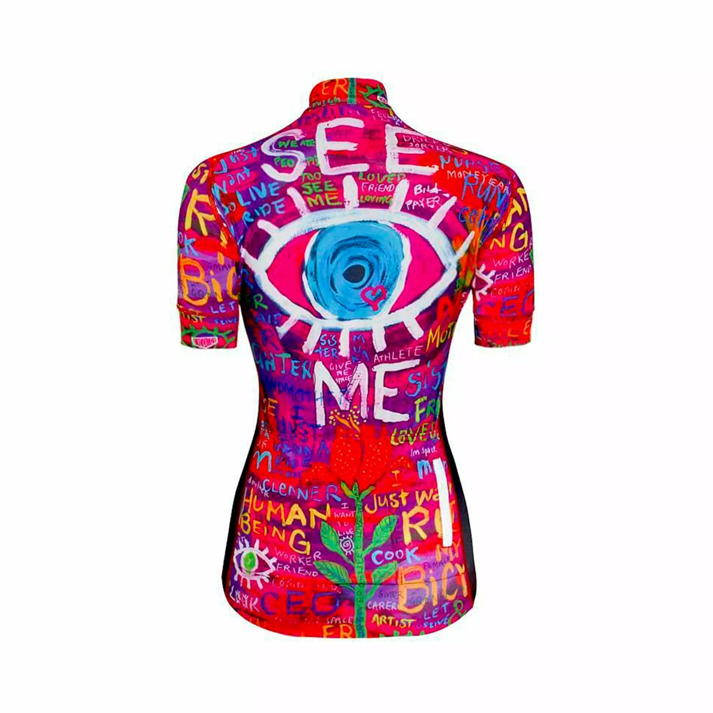 CYCOLOGY SEE ME WOMEN'S CYCLING JERSEY 2 CYCOLOGY SEE ME WOMEN'S CYCLING JERSEY - Image 2