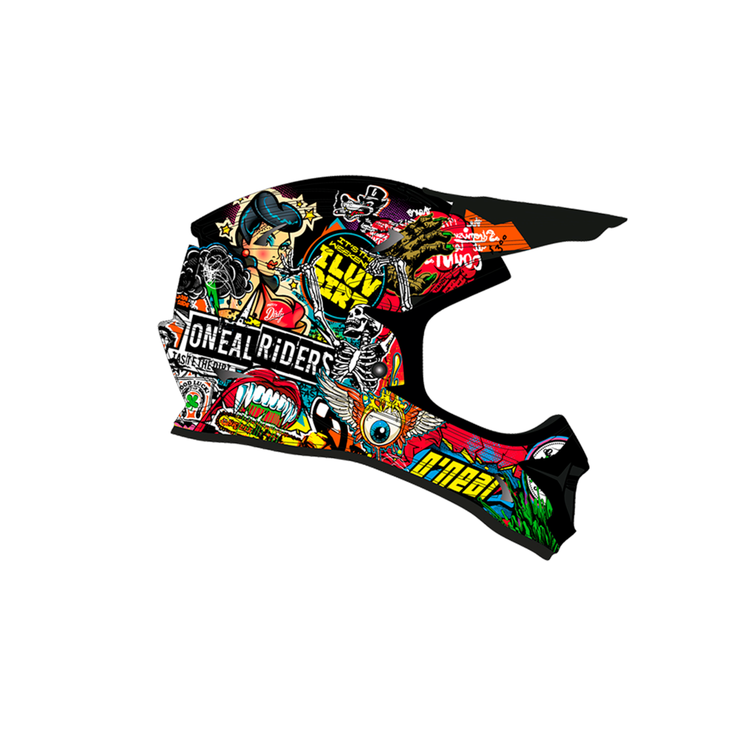 O'NEAL SONUS YOUTH HELMET Children’s Full Face Helmet 2 O'NEAL SONUS YOUTH HELMET Children’s Full Face Helmet - Image 2