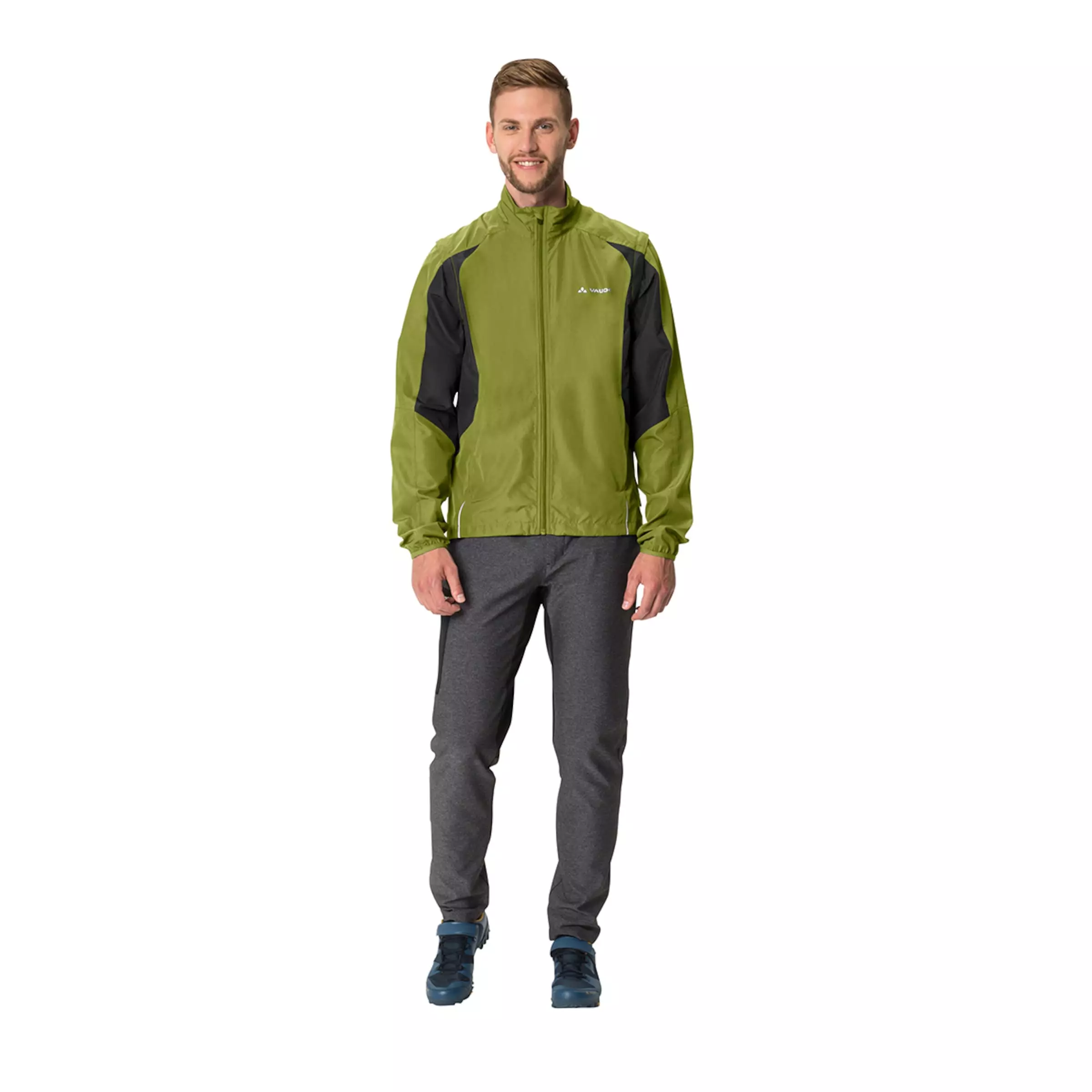VAUDE MEN'S DUNDEE CLASSIC ZO JACKET Zip-Off Wind Jacket 5 VAUDE MEN'S DUNDEE CLASSIC ZO JACKET Zip-Off Wind Jacket - Image 5