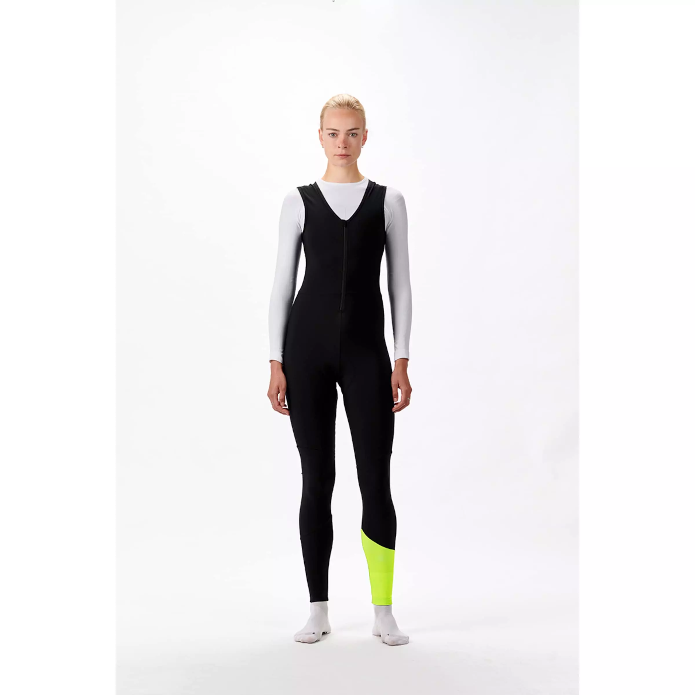 ROSE FLUO Thermo Bib W Women's Bib Tights 3 ROSE FLUO Thermo Bib W Women's Bib Tights - Image 3