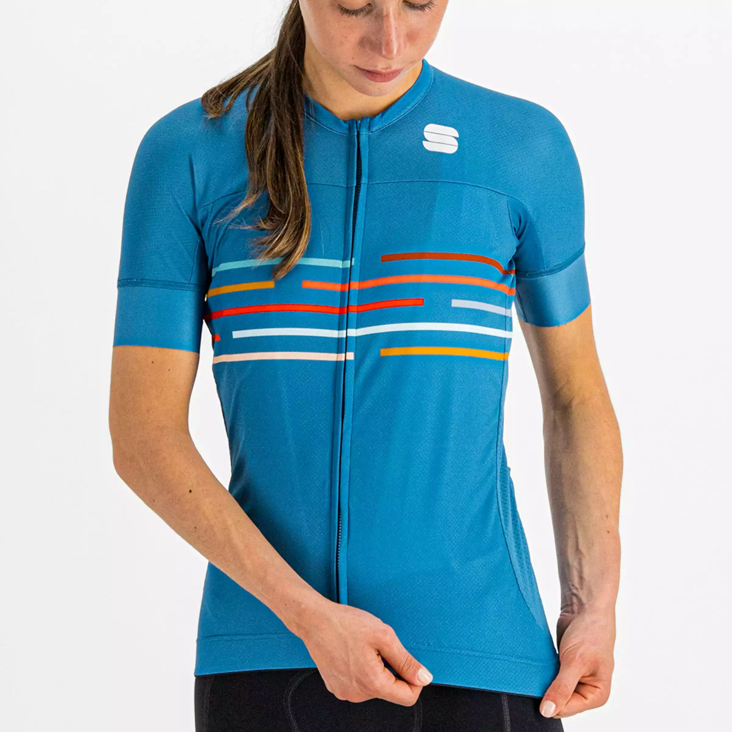Sportful VÉLODROME W SHORT SLEEVE JERSEY Women's Cycling Jersey 3 Sportful VÉLODROME W SHORT SLEEVE JERSEY Women's Cycling Jersey - Image 3