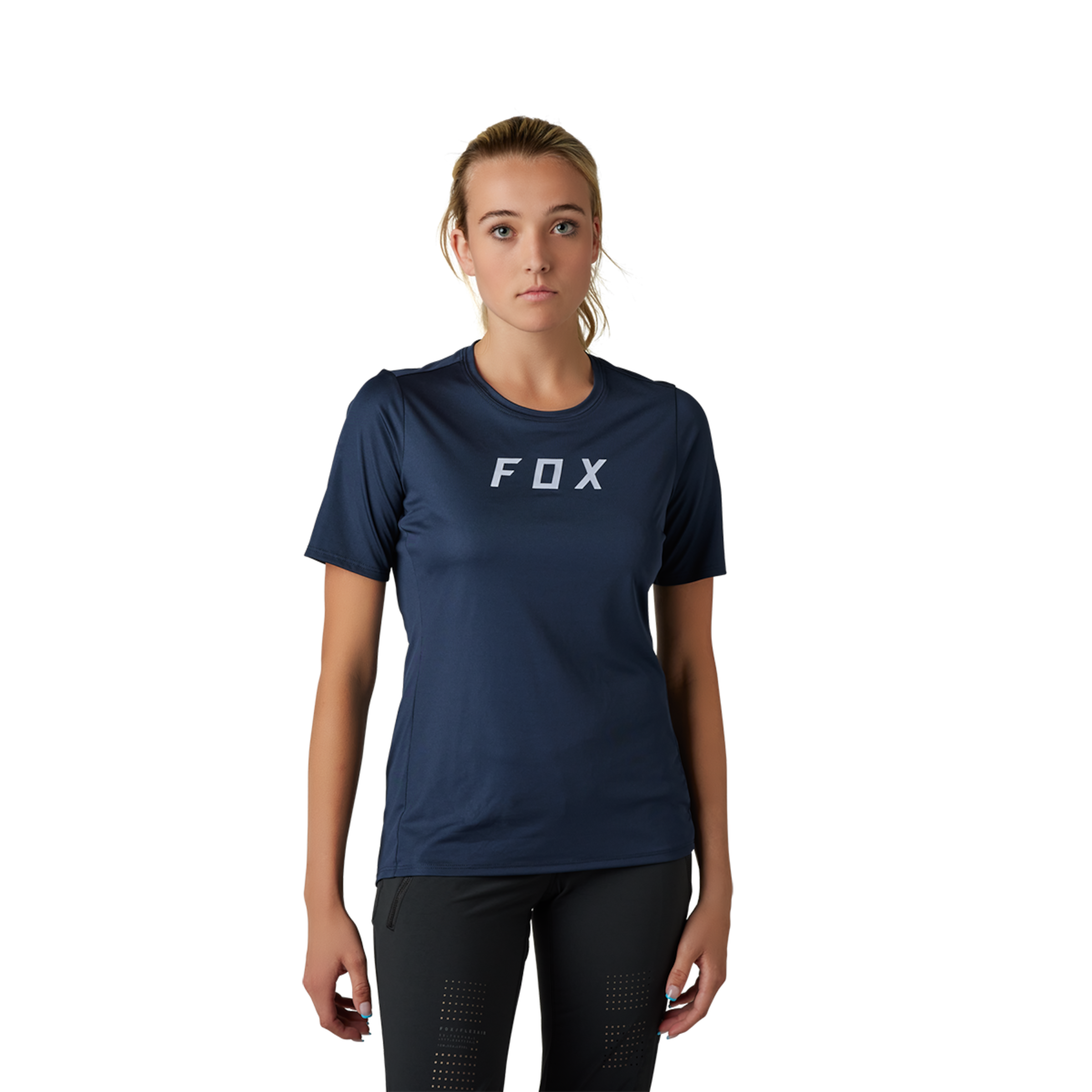 FOX WOMENS RANGER SS JERSEY MOTH Short-Sleeve MTB Bike Shirt 2 FOX WOMENS RANGER SS JERSEY MOTH Short-Sleeve MTB Bike Shirt - Image 2