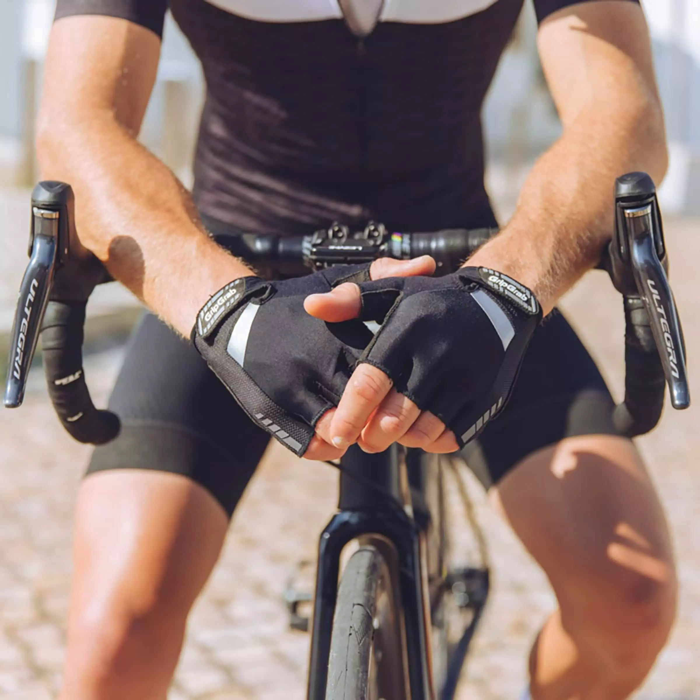 GripGrab SUPER GEL Padded Short Finger Gloves 5 GripGrab SUPER GEL Padded Short Finger Gloves - Image 5