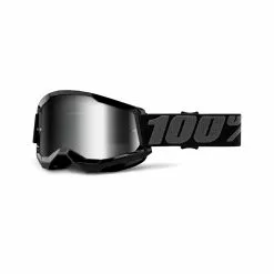 Edessä 22 100% STRATA GEN. 2 GOGGLES With Anti-Fog Mirror Lens